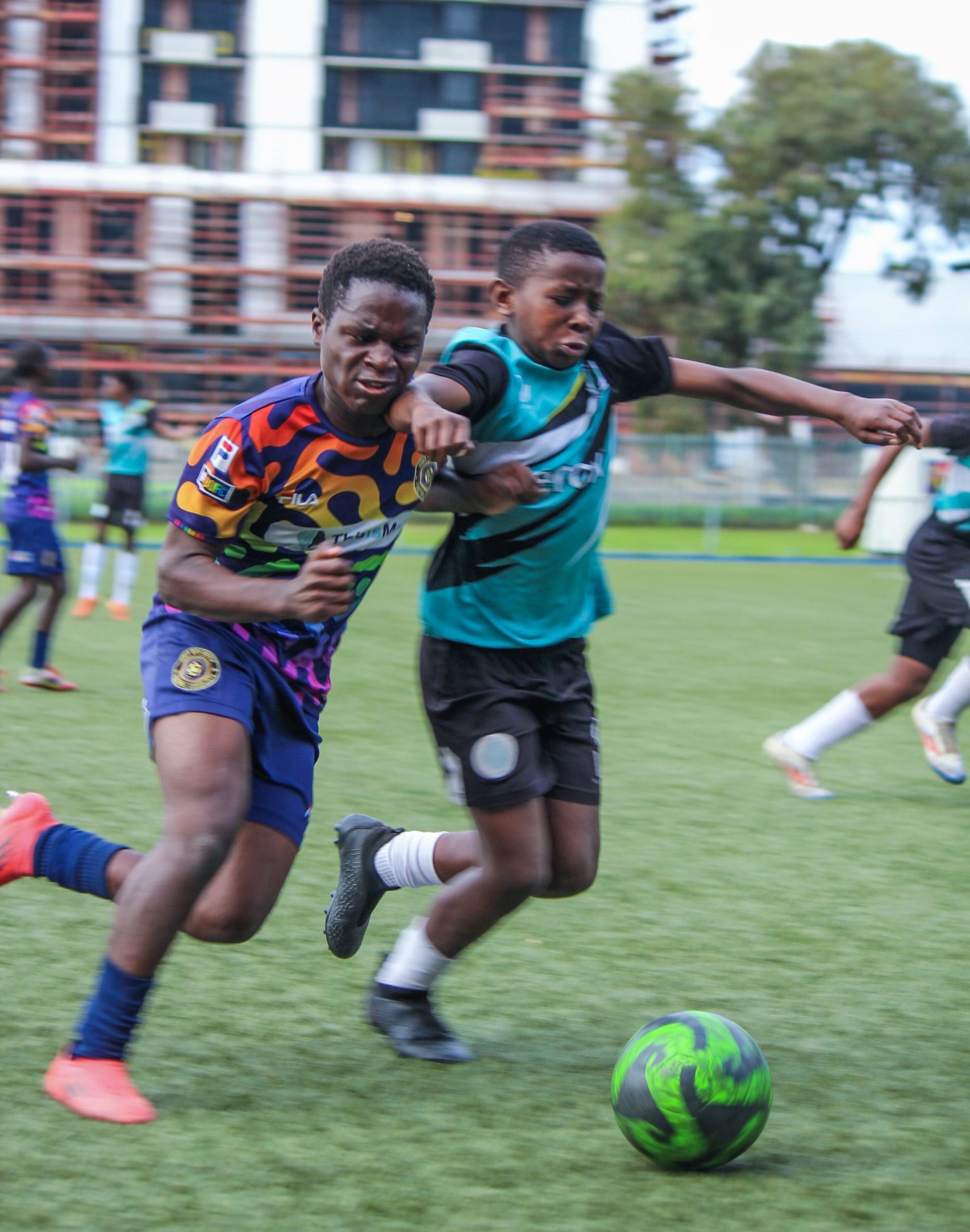 Two u14 players from Two Oceans LFA